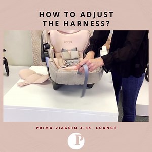 3.7K views · 24 reactions | How to adjust the harness of the Primo Viaggio Lounge car seat? ✨Watch the video to see how easy it is!✨ . . . #PegPeregoHowTo #pegperego #primoviaggiolounge #lounge #carseat #pegperegocarseat #pegproduct #howto #pegperegovideo | Peg Perego USA | Facebook