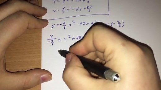 Normal- und Scheitelpunktform umrechnen ⇒ Erklärung