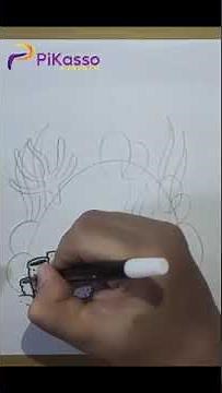 How to Draw a Coral Reef Easy in The Right Way