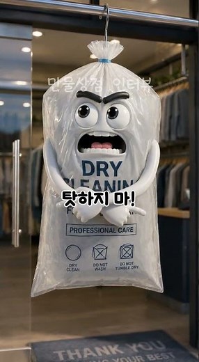 세탁 라벨 기호 5개만 알면 옷 수명 3배!