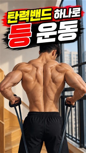Resistance Band Back Workout: Upper Body Home Training to Build Muscle