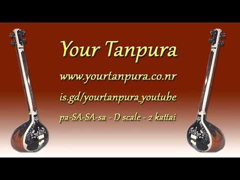 Your Tanpura - D Scale - 2 kattai