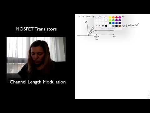 MOSFET Transistor: Channel Length Modulation
