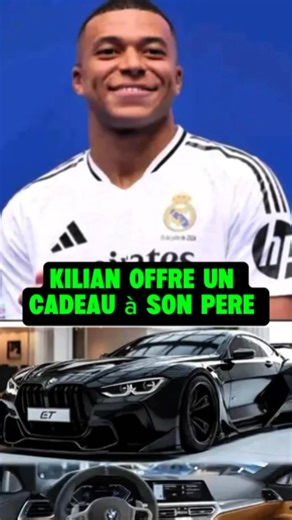 637K views · 11K reactions | 朗 Kylian Mbappé offre une voiture à 1 million de dollars à son père pour ses 55 ans #kylianmbappe #kylianmbappe10 Abonnez-vous et partagez la vidéo  | Magasin D'info | Facebook