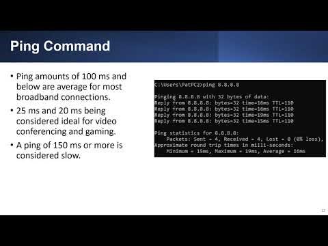 CompTIA A+ 12-12 - Networking - Part 12 - Troubleshooting Networking Part 1