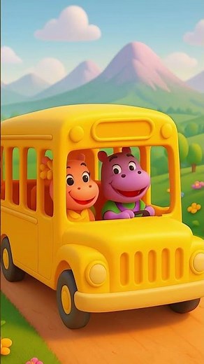 Wheels on the Bus! 🚌 #shorts #wheelsonthebus #nurseryrhymes #trending #forkids #nurseryrhymesforkids