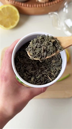 Lemon basil tea recipe 🍋🌿🫖✨#tearecipe #teatime #asmr #tea #lemon
