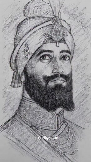 Bringing MY ART to LIFE✨✍🏼 Pencil drawing GURU GOBIND SINGH G ✍🏼✨ #gurunanakdevji #gurugranthsahibji #gurugobindsinghji #guru #god #love #sidhumoosewalafans #khalsaaid #khalsapanth #khalsacollege #india #trendingreels #viral #explore #explorepage #wmk #waheguruji🙏 #waheguru🙏 #waheguruji #satnam #satnamwaheguru #satnamwaheguruੴ #punjab #india #singh #sikh #sikhi #amritsar #goldentemple #drawings #sketchbook | artbyruhani