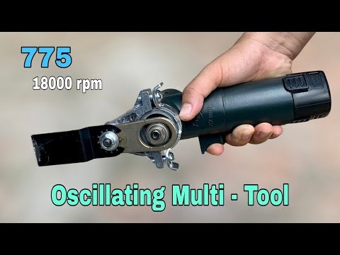 How To Make A Oscillating Multi - Tool Cordless At Home || Oscillating Tool Uses