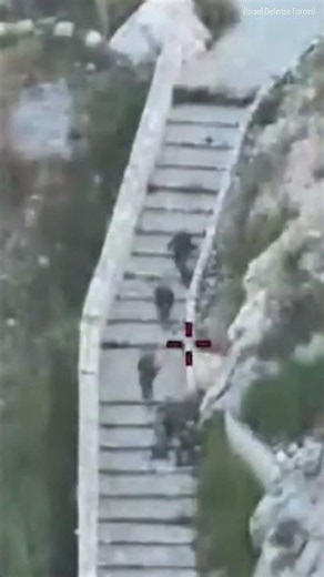 IDF troops of the Golani Brigade are seen operating in southern Lebanon