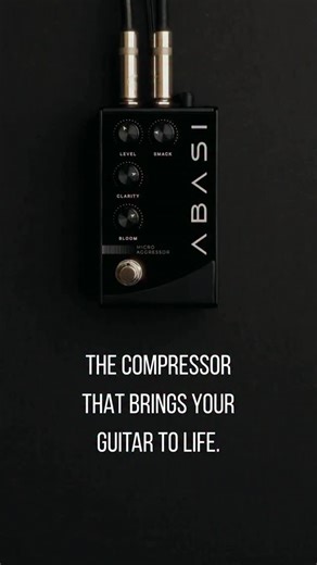 3.7K views · 63 reactions | When we designed Micro-Aggressor we set out to create a boost-style compressor that shapes and enhances the transient attack of your notes while preserving the thickness and focus of your signal. It’s a treat for your ears and hands. #abasi #abasiconcepts #compressorpedal #compressor #guitarpedal | Abasi Concepts | Facebook