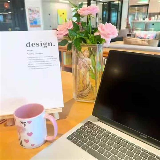 Contemporary Design Coffee Tea Ceramic Mug Customizable appearance Interior and handle colored