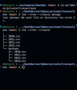 The user has provided a screenshot of a terminal output. The ou... | Filo