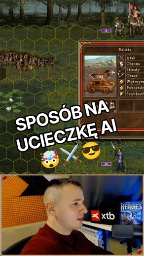Heroes 3: Sposób na uciekającego AI 🤯🏹💥 #heroes3 #gaming #homm #streamclips #games #homm3