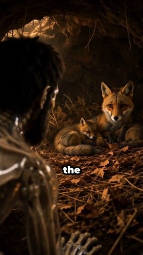 What’s hiding inside a fox den underground?