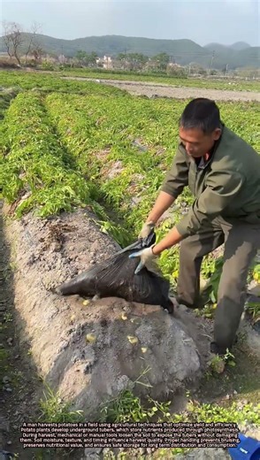 Scientific Principles of Efficient Potato Field Harvesting Operations!