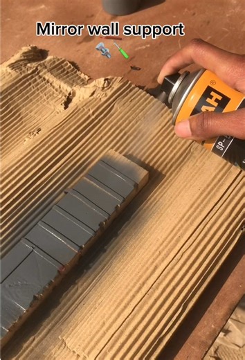 Mirror Wall Support Making Process Explained