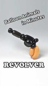 Balloon Animals in Minutes _ Revolver #diy #balloncraft