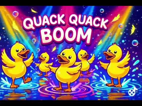 🦆 Quack Quack Boom | The Funniest Duck Song Ever (Viral Meme 2025)