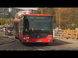 Slovakia, Bratislava, bus x5 + tram x6 ride from Segnerova to Námestie SNP