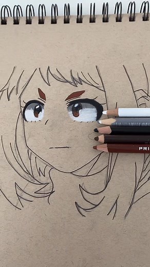 Step-by-Step Drawing of an Anime Character