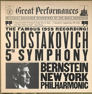 Shostakovich, Leonard Bernstein, New York Philharmonic - Symphony No. 5, Op. 47