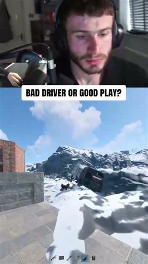bad driver or good play? #warriorrust #rustclips #rust #rustgame