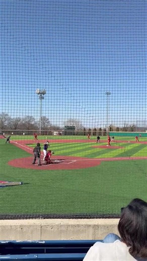 A nice little double piece from our guy Declan Schnabel a base clearing double vs Calvert Hall