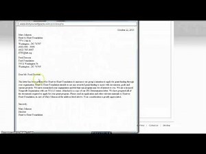 Letter of Inquiry or Letter of Intent LOI Do It Yourself Grants, Inc.