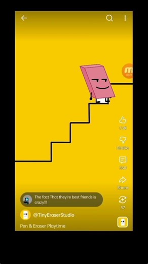 bfdi pen and eraser Playtime