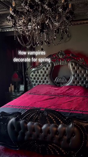 Gothic Home Decor with a Twist of Spring - Vampires' Style Guide