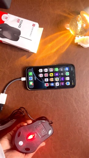 Can We Connect Mouse To iPhone 😳 #shorts