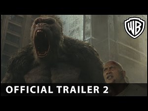 Rampage review: King Kong meets Godzilla – with The Rock (and a giant wolf) caught in the middle