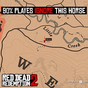 The Special Rare Horse That 99% Players Missed - RDR2 #reddeadredemption2 #rdr2 #gaming #fyp | OptimuS Prime