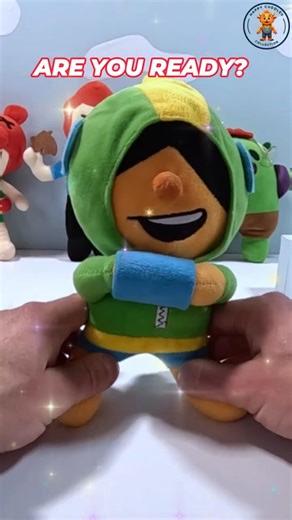 STUFFED ANIMAL BRAWL STARS! 🦎 Legendary Leon Plushie Spotlight #BrawlStars#plushie#leon