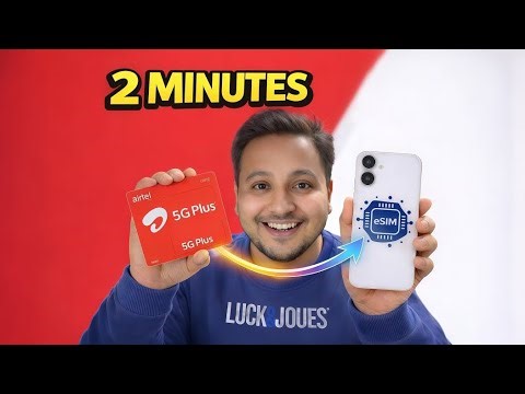 Convert Airtel SIM to eSIM in 2 Minutes | Home Process | 2026 Guide