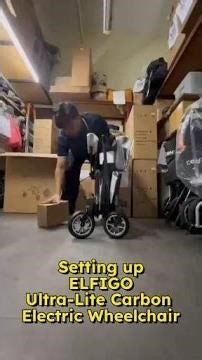 How to Assemble ELFIGO Ultra-Lite Carbon Motorised Wheelchair