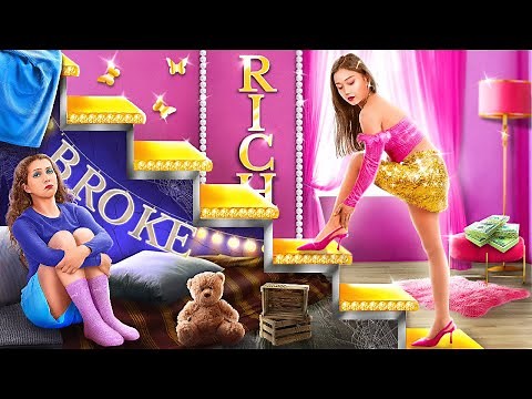 RICH VS BROKE BODY SWAP || Broke Student in a BILLIONAIRE's Body for 24 Hours by 123 GO! CHALLENGE