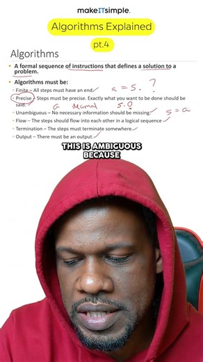 Algorithms explained - Unambiguous part 4 | Register for our crash course now