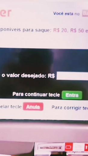 Saque caixa eletrônico #dicas #caixaeletronico #tutorial