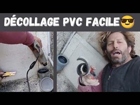 Comment décoller un raccord PVC