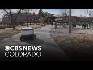 Robots are now making deliveries on the campus of Colorado State University