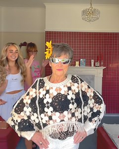 57K views · 603 reactions | This 85-year-old grandma shows beauty really is timeless, it’s impossible to say who’s more beautiful  | Sharing is Caring | Facebook