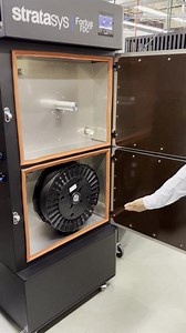 More material. Less hassle. Longer runs. Meet the Fortus FDC – performance-tested with the F900 for a seamless, high-capacity 3D printing solution: ➡️ 2 Bays, 500 ci total material = fewer changeovers ➡️ Up to 100 hours of unattended runtime per spool ➡️ Launching with Nylon 12CF & ULTEM 9085 (black & natural) Say goodbye to weekend interruptions and hello to efficiency! Shipping will begin in Q1 2025 - contact a Stratasys representative to pre-order now and take your 3D printing to the next lev