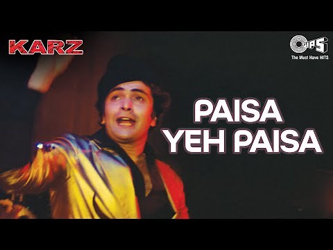 Paisa Yeh Paisa | Karz | Rishi Kapoor | Kishore Kumar | 80's Hindi Hit Songs | Hindi Old Songs