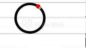 How to write uppercase and lowercase letter Q. Animated tutorial for learning writing English alphabet. Indication of sequence, direction of movement. Tracing letters for children on white background