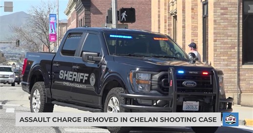 Assault charge removed in Chelan shooting case
