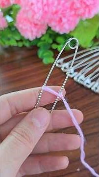 How to make a crochet easy keychain? step by step ##crochet #shorts #asmr #diy