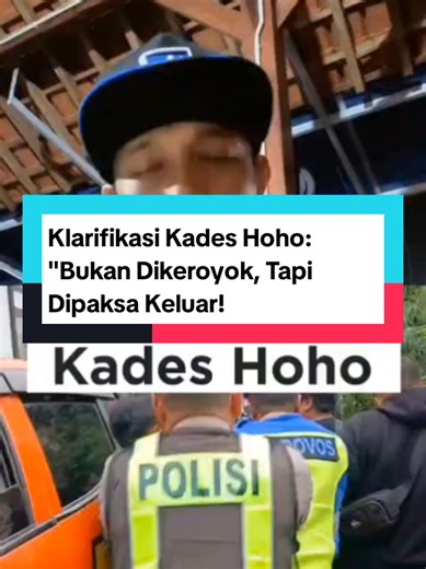 BANJARNEGARA – Babak baru perseteruan di Desa Purwasaba, Mandiraja, semakin memanas. Setelah sebelumnya ramai diberitakan bahwa Kepala Desa Purwasaba, Hoho Alkaf, menjadi korban pengeroyokan massa LSM, sang Kades akhirnya buka suara melalui sebuah video klarifikasi yang viral. Fakta vs Kabar Pengeroyokan Meski foto kacamata pecah dan baju dinas yang robek sudah tersebar luas, Hoho Alkaf memberikan pernyataan yang mengejutkan. Ia meluruskan bahwa dirinya tidak dikeroyok secara fisik, melainkan me