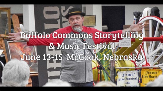 "The Quickest Path Between You and Another Person is a Story" Entertaining Stories Engaging Music Fantastic Food Good Friends = Wonderful Memories Buffalo Commons Storytelling and Music Festival is June 13-15 in McCook and sets the stage for making memories! | Visit Nebraska
